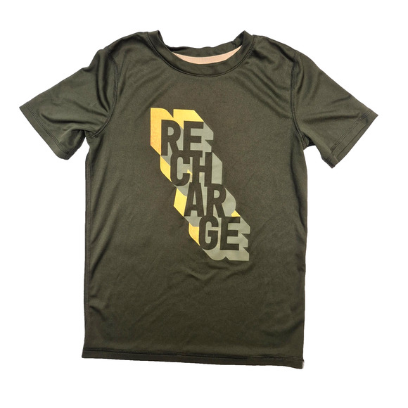 Lot of 3 All In Motion Boys Active T-Shirts Size Medium Short Sleeve Athletic - Picture 7 of 12